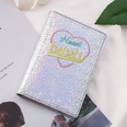 Fashion Peach Heart  Laser Passport Case Korean Girl Multifunction Document Case Passport Holder nihaojewelrypicture18