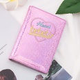 Fashion Peach Heart  Laser Passport Case Korean Girl Multifunction Document Case Passport Holder nihaojewelrypicture19