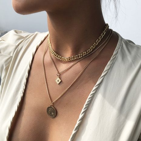 Mode nouvel article multicouche décoration collier de mode nihaojewelry en gros's discount tags