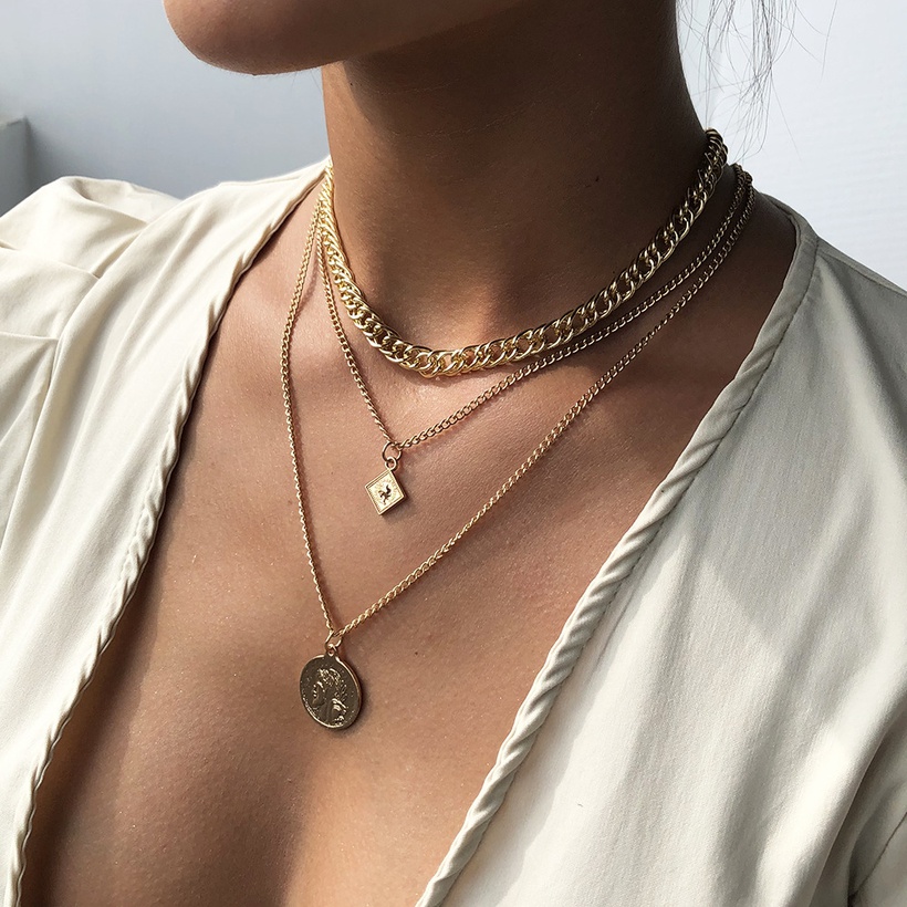 Bijoux Fantaisie Colliers | Mode Nouvel Article Multicouche Dcoration Collier De Mode Nihaojewelry En Gros - CC43507