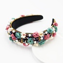 New fashion flower diamond headband dance party bride hair accessories for ladies elegant headbandpicture9