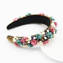 New fashion flower diamond headband dance party bride hair accessories for ladies elegant headbandpicture10