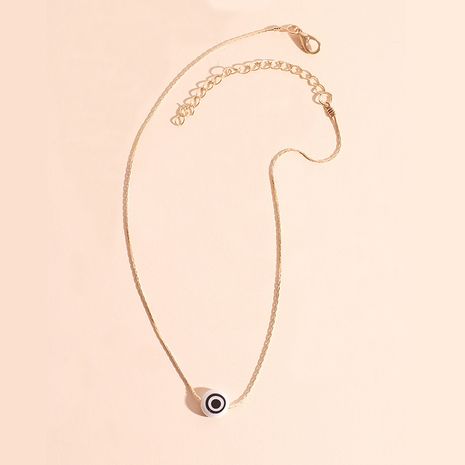 nouveaux produits Collier pendentif oeil du diable Simple mode oeil chaîne de clavicule Moyen-Orient Bijoux en gros nihaojewelry's discount tags
