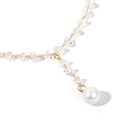 Coren court dames cristal collier clavicule chane cou tour de cou gland perle pendentif en gros nihaojewelrypicture16