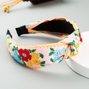 fashion hotselling highend fabric ethnic embroidery flower women headband wholesale nihaojewelrypicture10