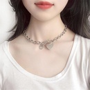 new  exaggerated metal chain letter necklace love pendant clavicle chain wholesale nihaojewelrypicture12
