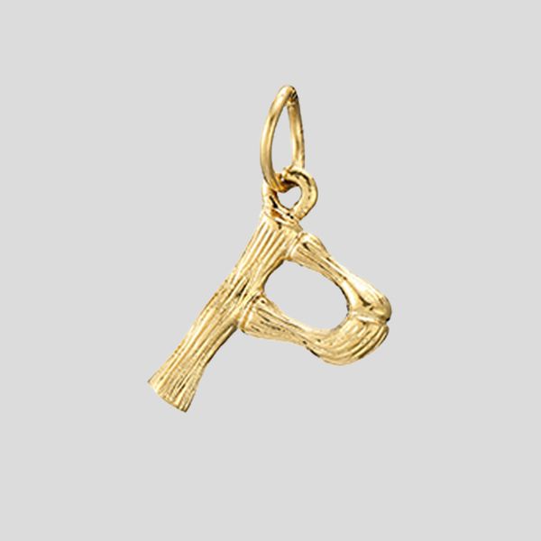 Fashion Jewelry 26 Letter Pendant 316l Titanium Steel Gold Plated Necklace Short Clavicle Chain
