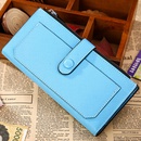 Korean creative new zipper buckle clutch bag long multifunctional PU leather wallet wholesale nihaojewelrypicture13