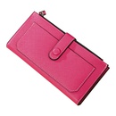 Korean creative new zipper buckle clutch bag long multifunctional PU leather wallet wholesale nihaojewelrypicture15