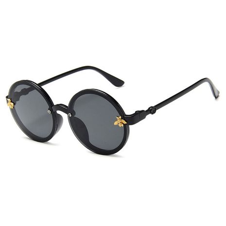Nuevas gafas de sol de abeja para niños gafas de sol redondas brillantes al por mayor nihaojewelry's discount tags