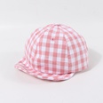 Childrens hat summer sunscreen plaid cap baby thin section softbrimmed hat Korean baseball cap wholesale nihaojewelrypicture25