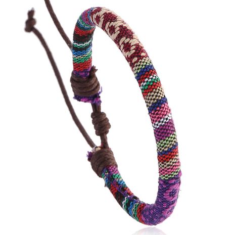 bracelet de couleur sauvage simple tressé de style ethnique pour les bijoux de femmes nihaojewelry's discount tags