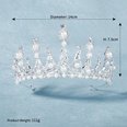 bridal alloy rhinestone table crown banquet party headdress wholesale nihaojewelrypicture13