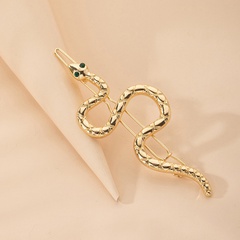 hot-selling exaggerated serpentine design hairpin retro all-match fashion bangs clip side top clip wholesale nihaojewelry