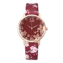 Fashion casual printed belt ladies watch sweet small dial thin belt quartz watch wholesale nihaojewelrypicture11