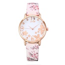 Fashion casual printed belt ladies watch sweet small dial thin belt quartz watch wholesale nihaojewelrypicture13
