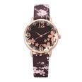 Fashion casual printed belt ladies watch sweet small dial thin belt quartz watch wholesale nihaojewelrypicture17