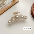 Pearl hairpin head bath grab clip large Korean elegant disc hair top clip headdress wholesale nihaojewelrypicture28
