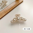 Pearl hairpin head bath grab clip large Korean elegant disc hair top clip headdress wholesale nihaojewelrypicture30