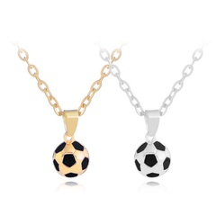 Creative World Cup Football Pendant Sweater Chain Necklace Hot Selling Necklace Women wholesale nihaojewelry
