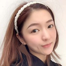 New Korean fashion simple woven pearl ripple knot ladies headband wholesale nihaojewelrypicture12