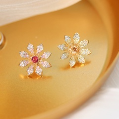 Daisy cute simple collar pin Korean brooch corsage shirt pin collar buckle decorative jewelry wholesale nihaojewelry