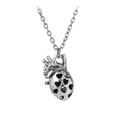 fashion new Men's Anatomical Heart Pendant Necklace wholesale nihaojewelry