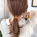Chouchou coren cheveux acrylique corde  cheveux femmes cheveux cravate bande de caoutchouc fille cheveux anneau creux strass corde ttepicture174
