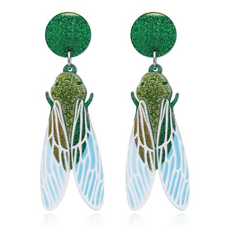 insect acrylic earrings cicada earrings summer fashion Korea fresh sweet earrings wholesale's discount tags