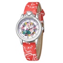 Cute princess pattern silver shell watch cartoon diamondstudded little girl belt watchpicture19
