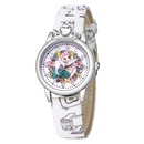 Cute princess pattern silver shell watch cartoon diamondstudded little girl belt watchpicture18