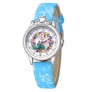Cute princess pattern silver shell watch cartoon diamondstudded little girl belt watchpicture17