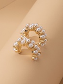 New Trendy Rainbow  Exquisite Fashion Baroque Simple Imitation Pearl Earrings wholesale nihaojewerlypicture6
