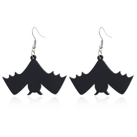 Europäische und amerikanische Mode neue Ohrringe Halloween übertrieben lustig Horror Vampir Fledermaus Ohrringe grenz überschreitende heiße Verkäufe's discount tags