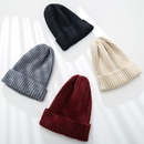 Pure color wild knit outdoor winter new thick warm woolen  hat cappicture19