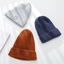 Pure color wild knit outdoor winter new thick warm woolen  hat cappicture18