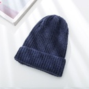 Pure color wild knit outdoor winter new thick warm woolen  hat cappicture17