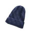 Pure color wild knit outdoor winter new thick warm woolen  hat cappicture16
