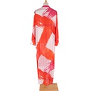 Nouvelle jupe longue en mousseline de soie imprime de vacances crme solaire en bord de mer blouse de plage en gros nihaojewelrypicture14