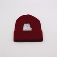 Cat vertical middle finger new autumn street knitted winter woolen hat wholesalepicture28