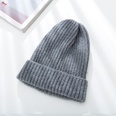 Pure color wild knit outdoor winter new thick warm woolen  hat cappicture28
