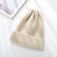 Pure color wild knit outdoor winter new thick warm woolen  hat cappicture30