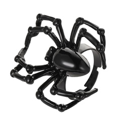 hot sale simulation spider  Halloween props ring  wholesale