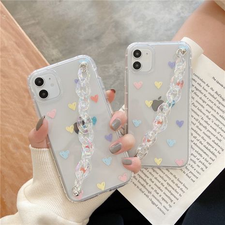 Korean love bracelet Apple 11Pro XS MAX airbag anti-fall mobile phone case for iPhone XR SE2 NHFI245048's discount tags