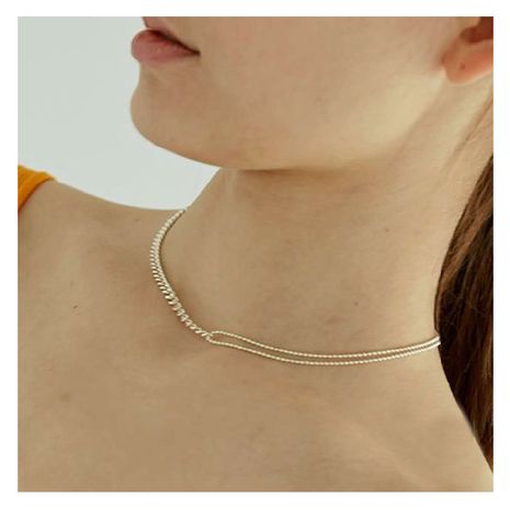 Fashion Simple alloy multi-layer golden retro ethnic necklace's discount tags