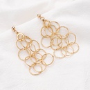 hot selling new exaggerated long earrings geometric round earrings wholesale nihaojewelrypicture11