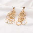 hot selling new exaggerated long earrings geometric round earrings wholesale nihaojewelrypicture12
