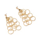 hot selling new exaggerated long earrings geometric round earrings wholesale nihaojewelrypicture13