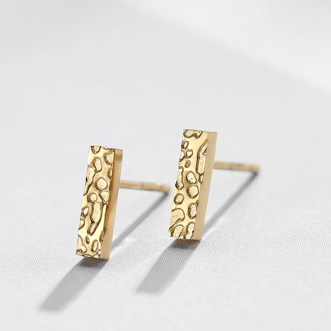 Korean 316L stainless steel simple geometric earrings for women wholesale's discount tags