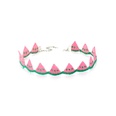 Korea Sweet Fruit Polyester Ethnic Style Pineapple Choker Short Wild Clavicle Chain Necklacepicture18